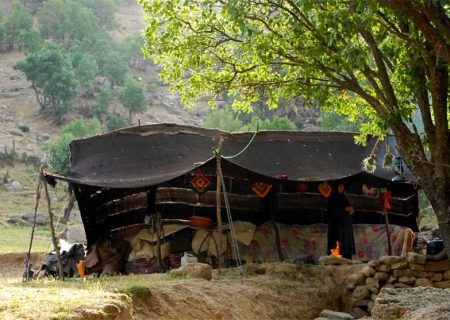 سیاه چادر عشایر بختیاری