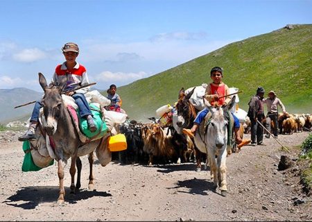 زیبایی هایی از کوچ عشایر بختیاری